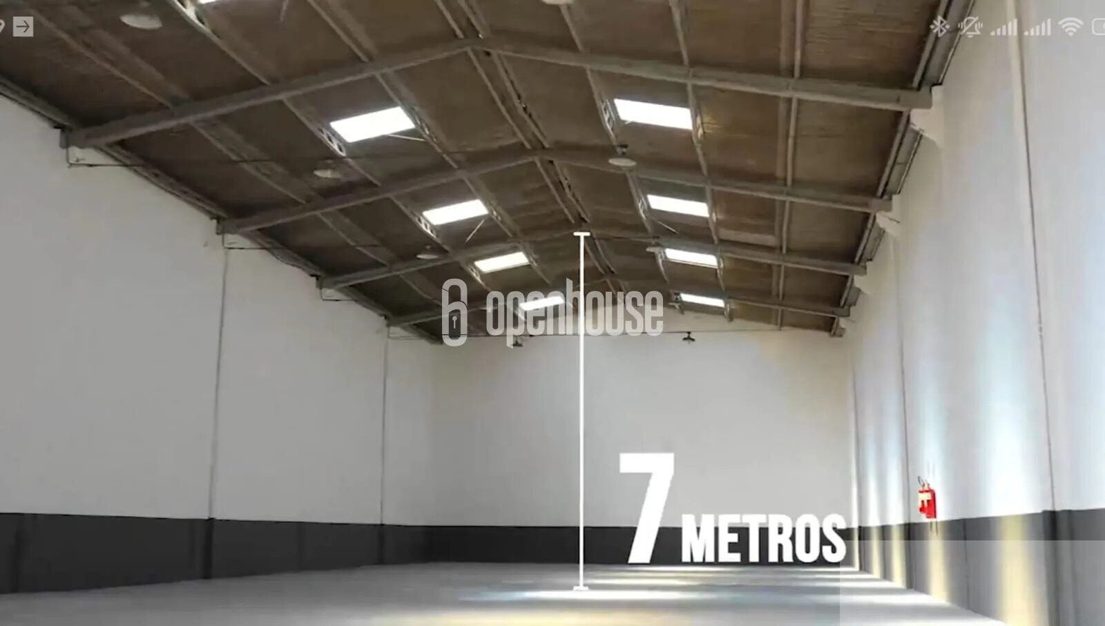 Galpão/Depósito/Armazém com 750m2 8 vagas