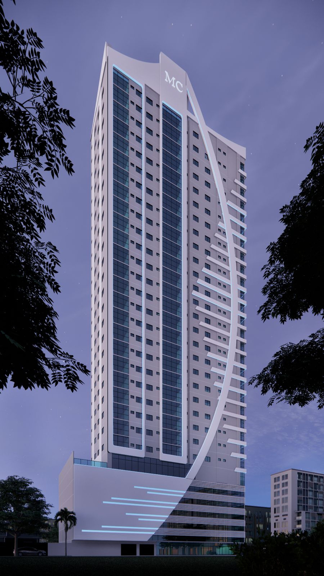 Blue Building
